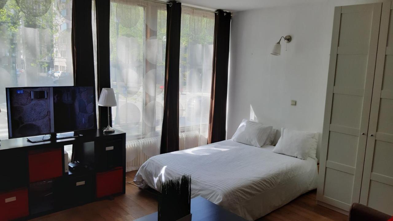 Appartement Brussels Louise Studio Extérieur photo